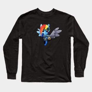 Warrior Rainbow Dash Long Sleeve T-Shirt